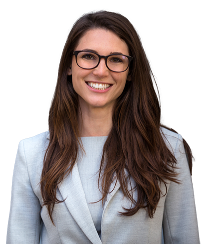 Financial analyst smiling