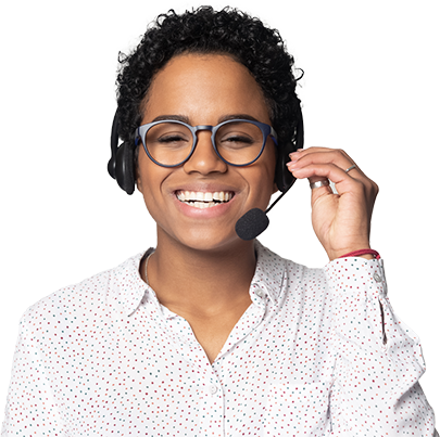 Outsourcing team member with head set