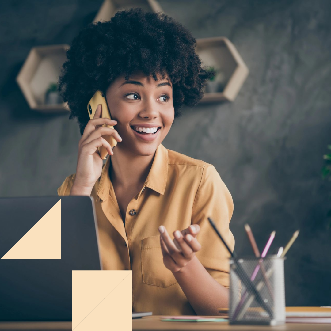 Hiring manager on a phone call reviewing freelancer vs independent contractor options