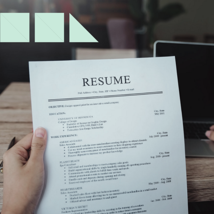How to Create a Return to Work - Printed Return To Work Resume 720x720